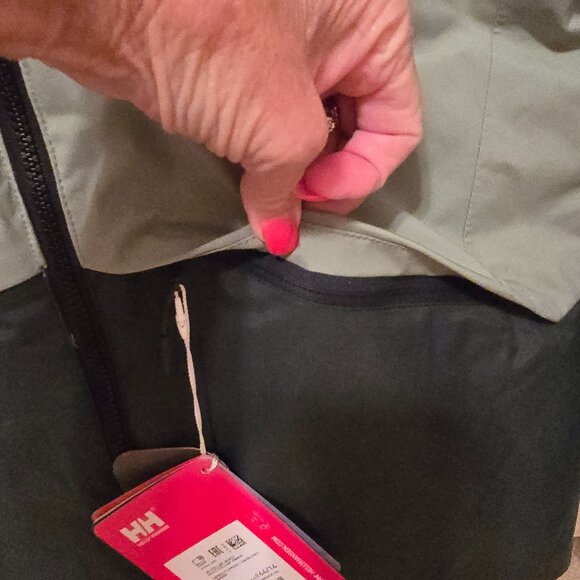 Helly Hansen Jacket Youth 14 Dark Green /Moss NEW Jr. Stellar Ski - Picture 8 of 16